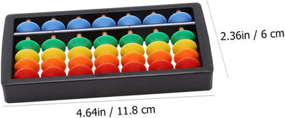 BESPORTBLE 3pcs Boys and Girls Abacus Educational Math Learning Tool for Boy Girl Counting Skills Cognitive Development and Memory Material for Early Arithmetic