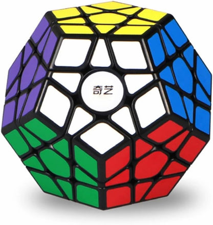 Megaminx Speed Cube, 3x3x3 Pentagonal Speed Cube Dodecahedron Magic Cube Puzzle Black