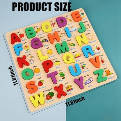 Wooden Number Puzzle for Young Children, 1-20 Digit Operation Symbol Puzzle, Suitable for Number Learning and Educational Toys for Preschool Children Aged 3-5 Years Old