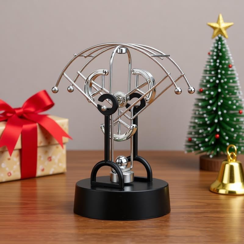 Perpetual Motion Kinetic Art Swing Physics Mechanics Balance Physics Desk Home Decor FN29