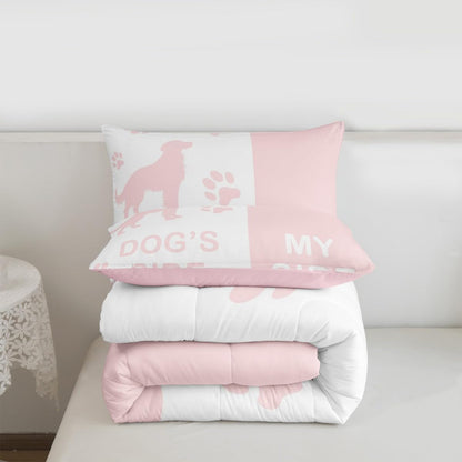 Castle Fairy Drum Kit Comforter Set,Musical Instruments Bedding Set for Kids Girls Women,Adults Rock Music Comforter,Neon Lighting Quilted Duvet Set Bedroom Collection Twin Size 2Pcs