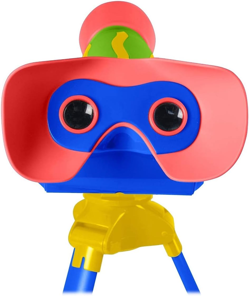 Educational Insights GeoSafari My First Telescope - Mini Telescope for Kids, Toddler Space Toy, Beginner STEM Learning, Science Gifts for Boys & Girls Ages 4+