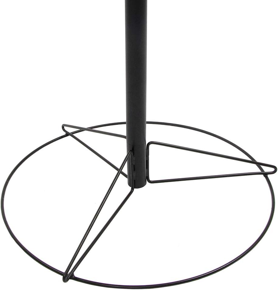 MVP Disc Sports Black Hole Practice 24-Chain Portable Disc Golf Basket Target
