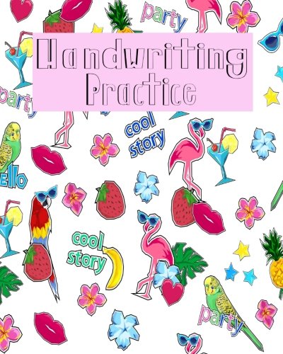 Handwriting Practice: Blank Hand Writing For Kids Homwork