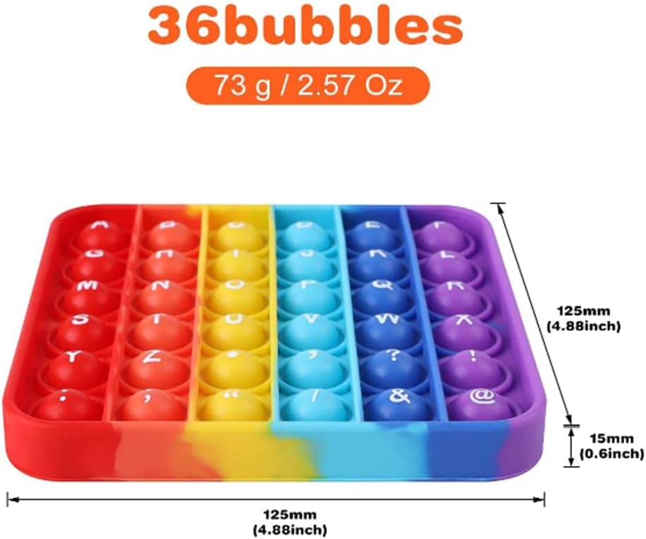 AK-SHIP Multiplication Game Table Bubble Toys Relieve Stress and Anxiety Multiplication Flash Cards 3rd Grade ducation Various Teaching Operations (Multiplication Table 12*12)