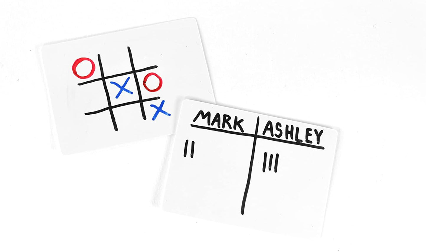 Apostrophe Games Dry Erase Blank Playing Cards w/Box, Poker Size - 2.5" x 3.5", 45 Reusable Cards, Flashcards, Board Game & Note Cards