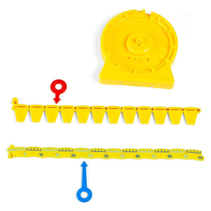 Learning Resources 24-Hour Number Line Clock Single Student Set