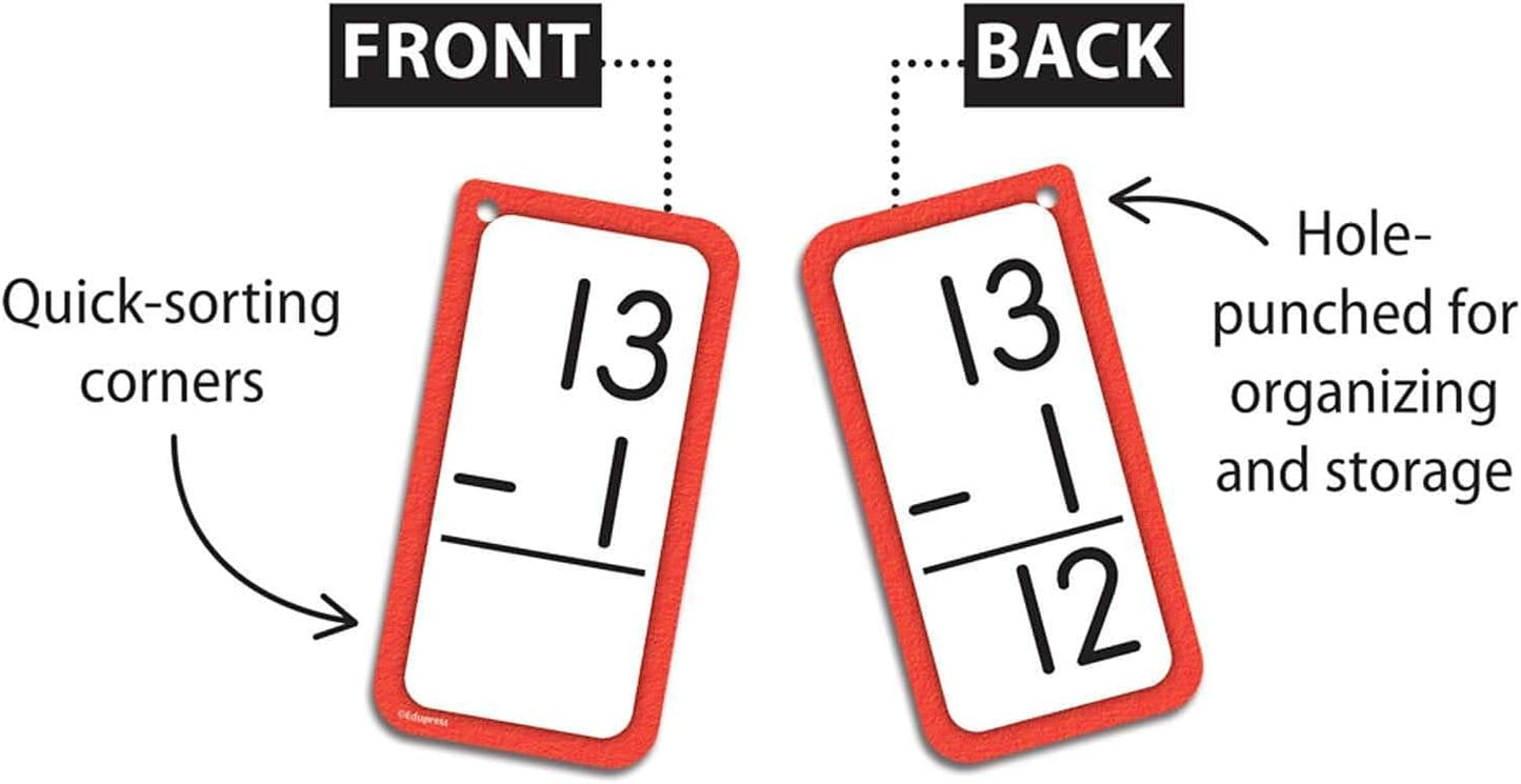 Teacher Created Resources Subtraction Flash Cards - All Facts 0-12 (EP62028)