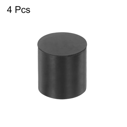 uxcell 4Pcs 20 x 10mm M6 Female Thread Rubber Mounts, Vibration Isolator, Replaces Anti Vibration Pads Flat Silent Block Base Block