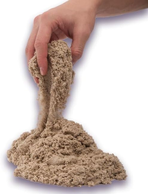 Kinetic Sand, 3.25lbs Beach Play Sand, Amazon Exclusive, Moldable Sensory Toys for Kids, Resealable Bag (Packaging May Vary), for Ages 3 and up