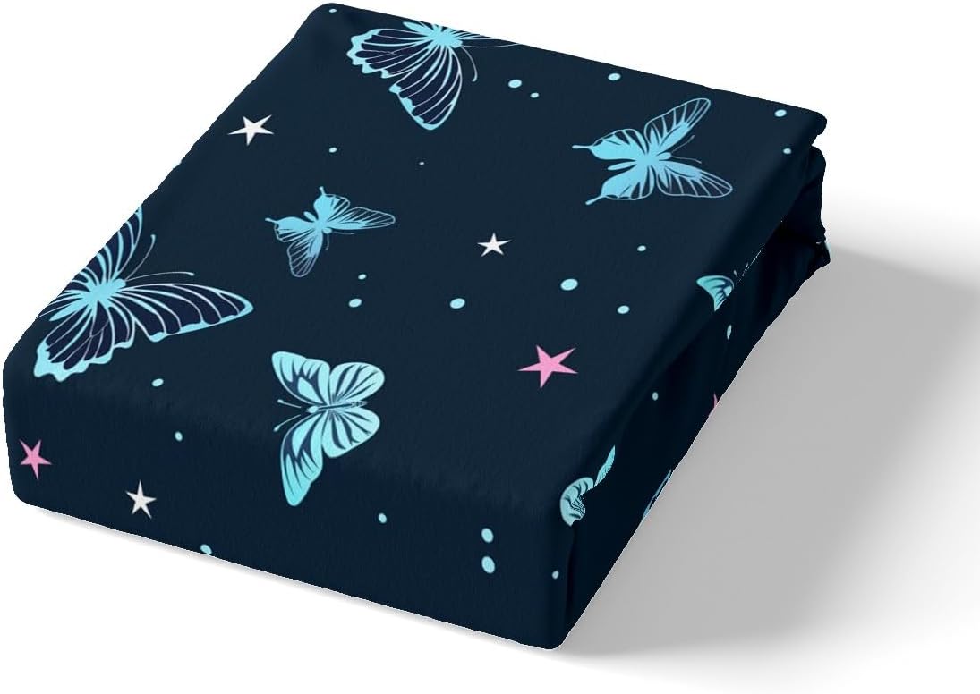 Drum Kit Duvet Cover,Kids Musical Instruments Bedding Set,Rock Music Comforter Cover for Boys Girls Room Decor,Neon Lighting Lightweight Bedspread Cover Twin Size with 1 Pillow Case(No Comforter)