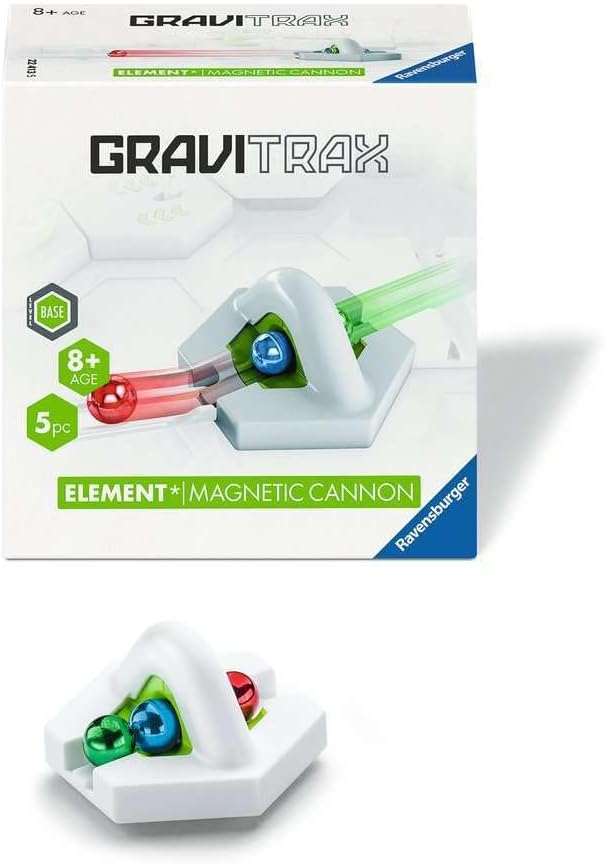 Ravensburger GraviTrax: Magnetic Cannon Accessory | Marble Run & STEM Toy for Boys & Girls Ages 8 & Up | Accessory for 2019 Toy of The Year Finalist