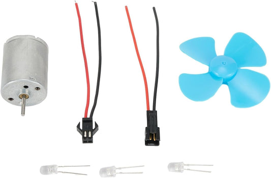 Portable Dynamo Generator Kit, Wind Turbine, DC 0-20V Power Voltage Electrical Components Wind Turbine Generator for DIY Teaching Model