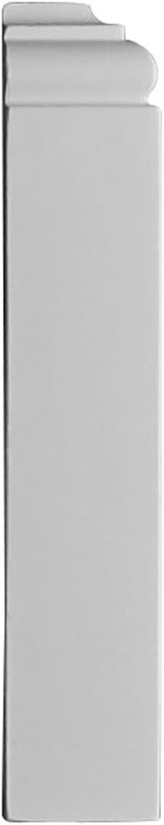 Ekena Millwork PB07X10X01TR Traditional Plinth Blocks, 7 3/8"W x 10 1/4"H x 1 7/8"P, Primed