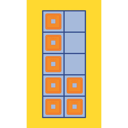 Didax Educational Resources UNIFIX Ten-Frame Card Game