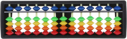 13 Column Portable Soroban Calculating Tool with Color