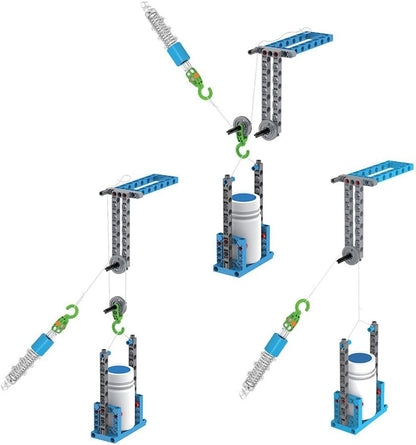 Thames & Kosmos Simple Machines Science Experiment & Model Building Kit, Introduction to Mechanical Physics, Build 26 Models to Investigate The 6 Classic Simple Machines