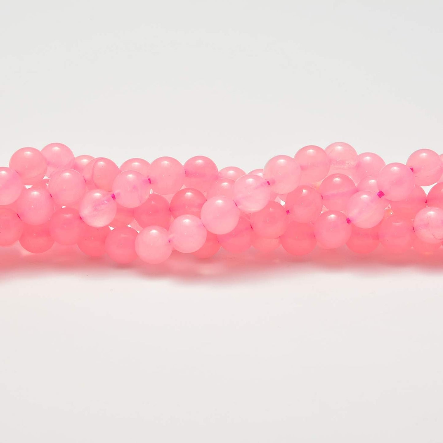 NCB 100pcs Original Natural Stone Beads Gemstone Round Loose Beads 6mm 8mm 10mm (Blue Aventurine, 6mm 100Beads) - Colors A