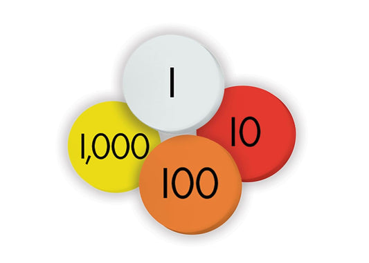 Teacher Created Resources Sensational Math™ Small-Group Set of Place Value Discs