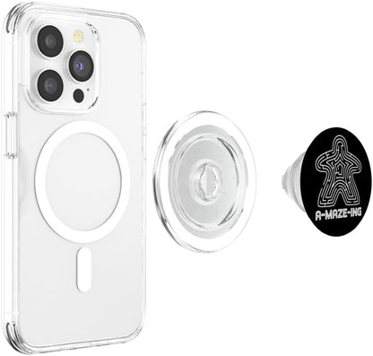 Meeple Maze for Board Game Lovers &Geeks,Tabletop Game Night PopSockets MagSafe PopGrip for iPhone