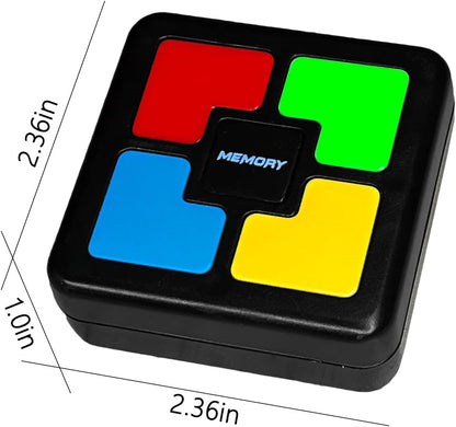 tingbowie Lights Up Memory Game Handheld Electronic Toy, Color Memorizing with Lights and Sounds