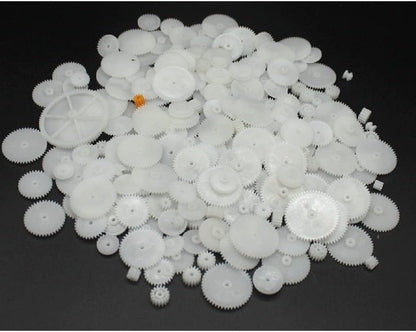 200pcs Plastic Gears 0.5 Module for DC Motor DIY Model Toys Accessories