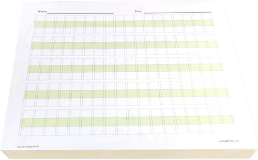 Channie’s Practice Handwriting & Printing Paper Workbook One Page A Day, 250 Pages Front & Back, 125 Sheets, Grades PreK – 1st, Size 8.5” x 11” Summer School, Summer Bridge