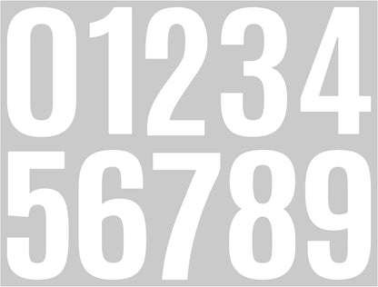 480 Pcs Waterproof 3" Vinyl Alphabet & Number Stickers - Self-Adhesive for Mailboxes, Windows, Doors, Signs, Vehicles & More, Black