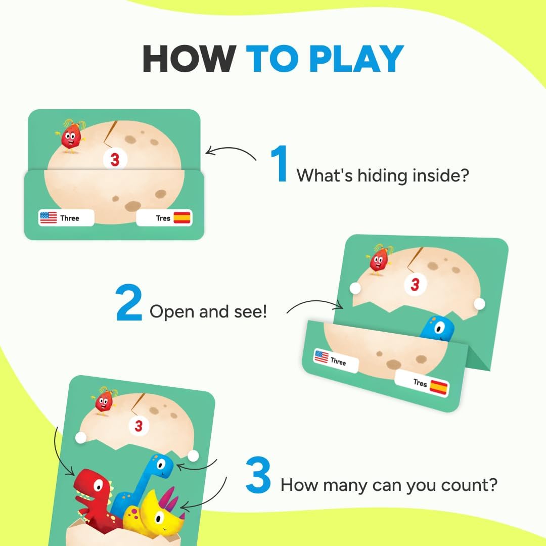 Kidrox Squad Alphabet Flashcards for Kids – 26 Slide-Reveal Cards in English & Spanish | Magic Pull-Tab Bilingual Learning Game for Toddlers & Preschoolers Age 3+