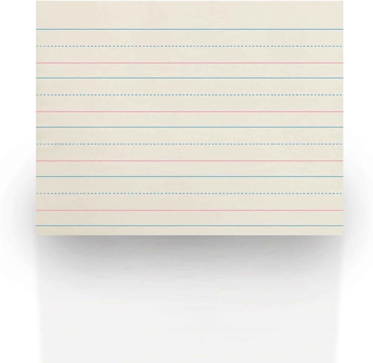 School Smart Zaner-Bloser Writing Paper, Handwriting Practice Lined Paper, Grade 2 to 3 Learning, 1/2 Inch Rule, 10-1/2 x 8 Inches, 500 Sheets