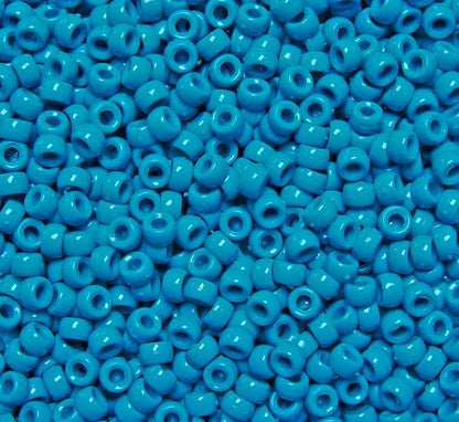 JOLLY STORE Crafts - Mini Pony Beads, Easy-to-Use Reusable Jewelry-Making/Bracelet Beads for Art, Craft Decorations & More, 6.5 x 4mm Beads, Crafted in The USA, Opaque Grey, 1000 pcs (Pack of 1)