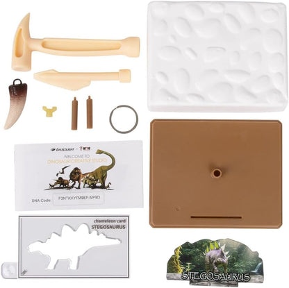 Rhode Island Novelty Augmented Reality Stegosaurus Dinosaur Dig Figure