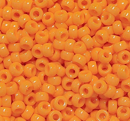 JOLLY STORE Crafts - Mini Pony Beads, Easy-to-Use Reusable Jewelry-Making/Bracelet Beads for Art, Craft Decorations & More, 6.5 x 4mm Beads, Crafted in The USA, Opaque Grey, 1000 pcs (Pack of 1)