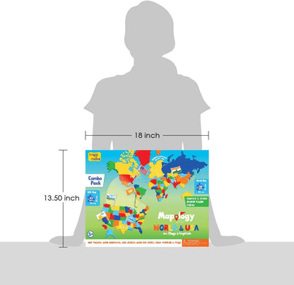 Imagimake Mapology Solar System for Kids | Educational Toys for Kids 5-7 | Space Toys | Puzzles for Boys & Girls Ages 4-8 | 6 Year Old Boy Gifts & Girl Gifts