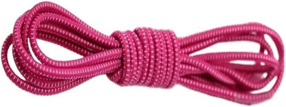 Elastic Shoelaces Round Locking No Tie Shoe Laces Kids Adult Lazy Rubber Sneakers Shoelace
