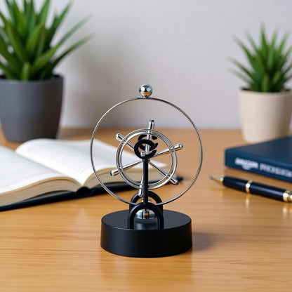 Perpetual Motion Kinetic Art Swing Physics Mechanics Balance Physics Desk Home Decor FN29