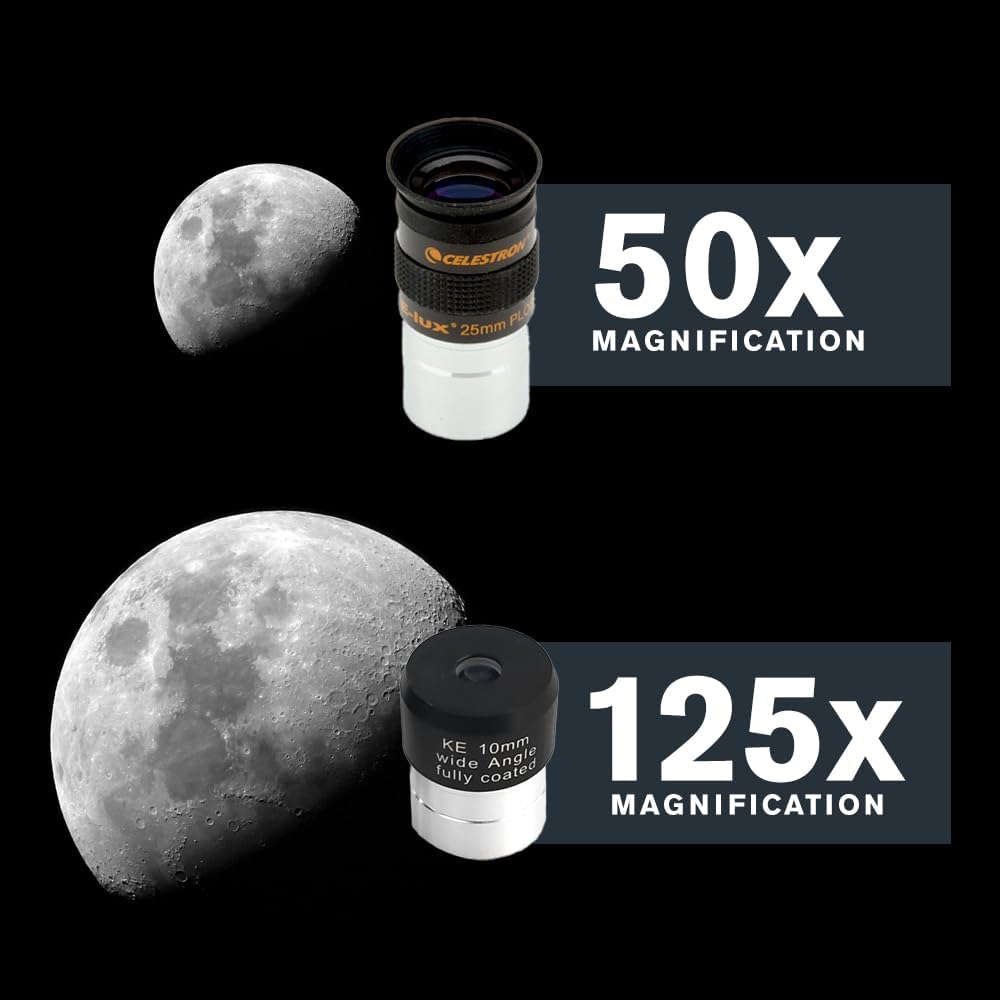 Celestron StarSense Explorer DX 130AZ App-Enabled Telescope – 130mm Newtonian Reflector with Smartphone Dock & StarSense App – iPhone & Android Compatible – Easy-to-Use for Beginners