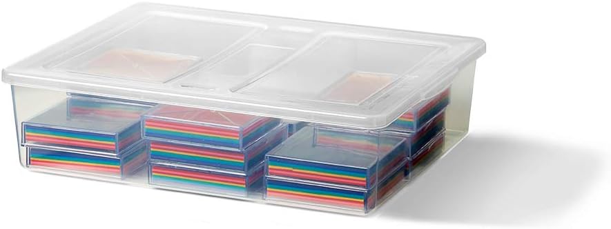 hand2mind Plastic Rainbow Fraction Circles, Circle Manipulatives, Fraction Tools for Kids, Math School Supplies, Montessori Math Materials, Classroom Math Manipulatives 4th Grade (15 Sets of 51)