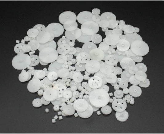 200pcs Plastic Gears 0.5 Module for DC Motor DIY Model Toys Accessories