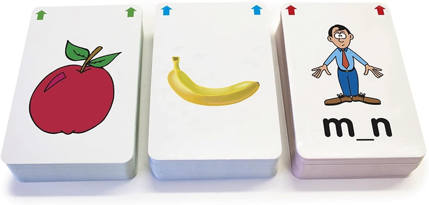 Junior Learning JL202 Letter Sound Flashcards Medium