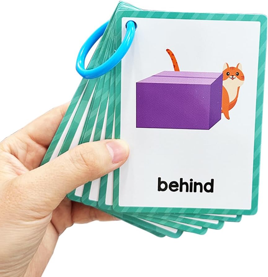 Lachilly Number 1-100 English Flashcards, High Frequency Words, Kindergarten ESL Teaching Materials, Autism Learning Materials, Vocabulary Building, 15 Cards 28 Words
