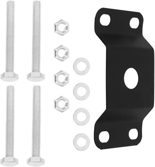 Toyvian Solar Light Mounting Bracket for Outdoor Use Adjustable Pole Mounting Kit Compatible Street Light Fixtures Solar Panel Pole Accessories