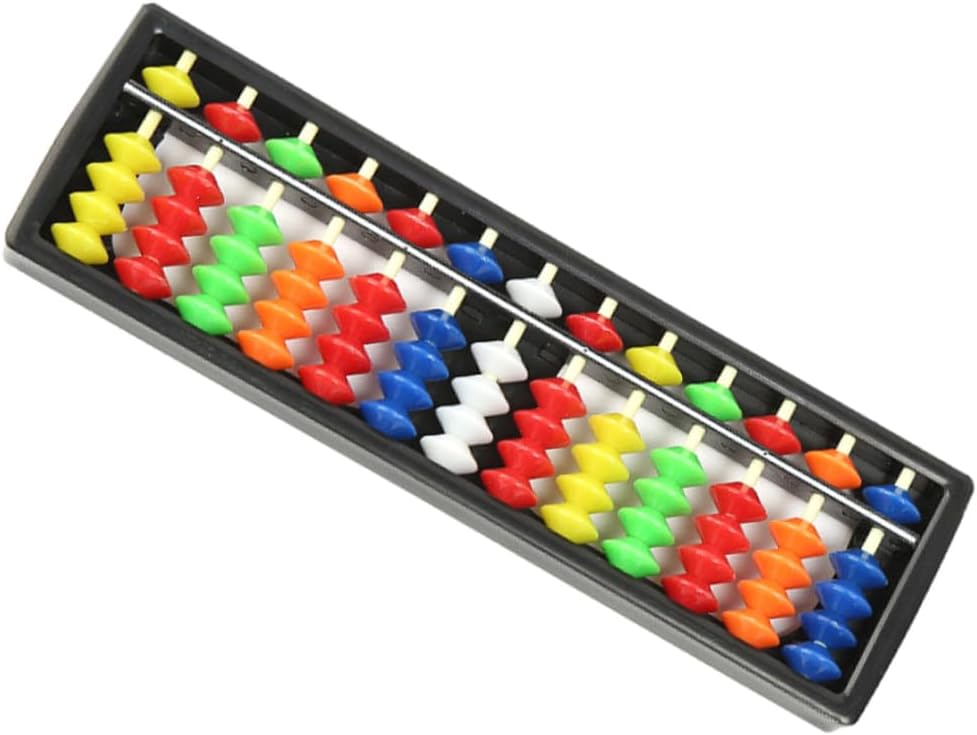 Abacus for Kids,Plastic Abacus Maths Learning Abacus Chinese Calculator Counting Tool Educational Tool for Kids