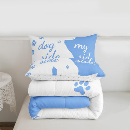 Castle Fairy Drum Kit Comforter Set,Musical Instruments Bedding Set for Kids Girls Women,Adults Rock Music Comforter,Neon Lighting Quilted Duvet Set Bedroom Collection Twin Size 2Pcs