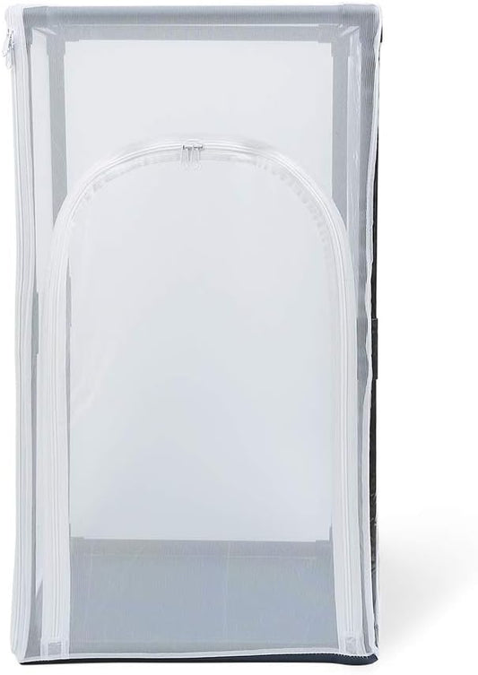 RESTCLOUD 30" Large Monarch Butterfly Habitat Cage, Outdoor Insect Mesh Cage Terrarium 16.5" x 16.5" x 30"