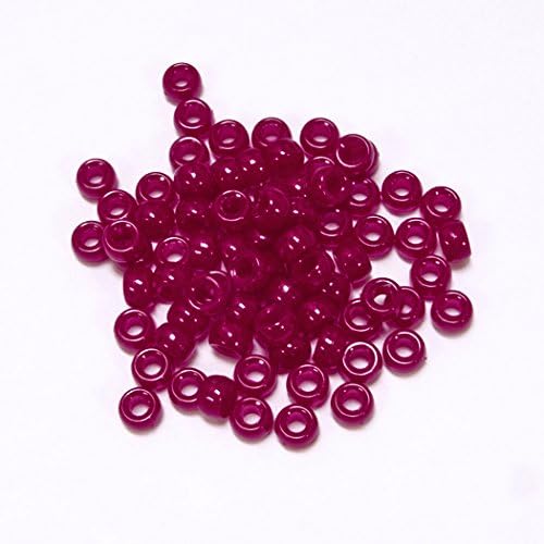 JOLLY STORE Crafts - Mini Pony Beads, Easy-to-Use Reusable Jewelry-Making/Bracelet Beads for Art, Craft Decorations & More, 6.5 x 4mm Beads, Crafted in The USA, Opaque Grey, 1000 pcs (Pack of 1)