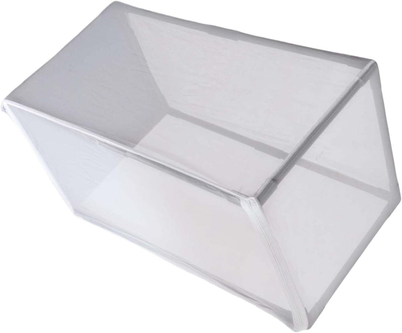 Butterfly Habitat Breeding Mesh Cage with Sturdy PVC Frame Ventilated Net Anti Predator Protection Portable Handle for Rearing Observation Greenhouse Accessory