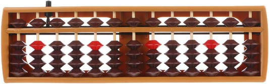 Portable Japanese 13 Digits Column Abacus Soroban Caculating School F Soroban Japanese