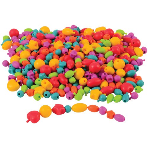Constructive Playthings 464 pc. Pop Bead Set for Patterning, Color Recognition or Jewelry for Ages 3 Years and Up
