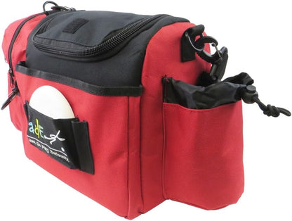 Fade Crunch Disc Golf Bag – Lightweight, Durable, and Insulated Shoulder Bag for All Skill Levels - Practice Bag - Lightweight Bag for night golf